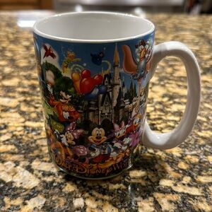 Walt Disney World Grandma tea Mug Coffee Cup Theme Park Characters
